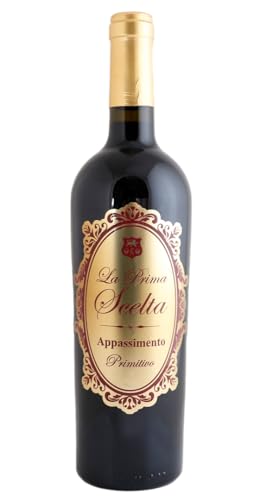 La Prima Scelta Appassimento Primitivo 2021 | Rotwein | Apulien – Italien | 1 x 0,75 Liter La Prima Scelta Appassimento Primitivo 2021 | Rotwein | Apulien – Italien | 1 x 0,75 Liter von Montedidio