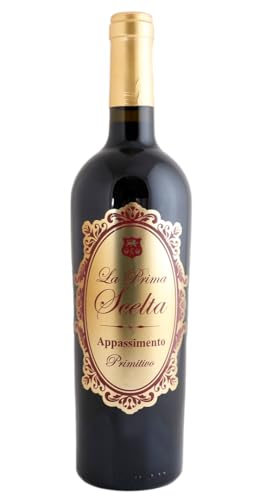 La Prima Scelta Appassimento Primitivo 2021 | Rotwein | Apulien – Italien | 1 x 0,75 Liter von Montedidio