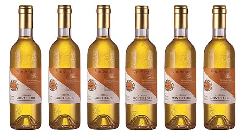 6x 0,5l - Montellori - Vin Santo dell' Empolese D.O.P. - Toscana - Italien - Dessertwein süß von Montellori