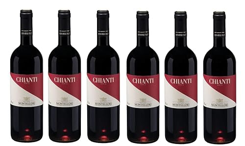 6x 0,75l - Montellori - Chianti D.O.C.G. - Toscana - Italien - Rotwein trocken von Montellori