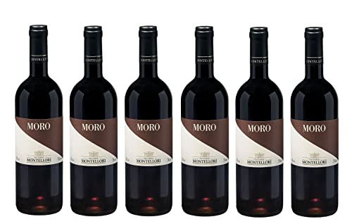 6x 0,75l - Montellori - Moro - Rosso - Toscana I.G.P. - Italien - Rotwein trocken von Montellori