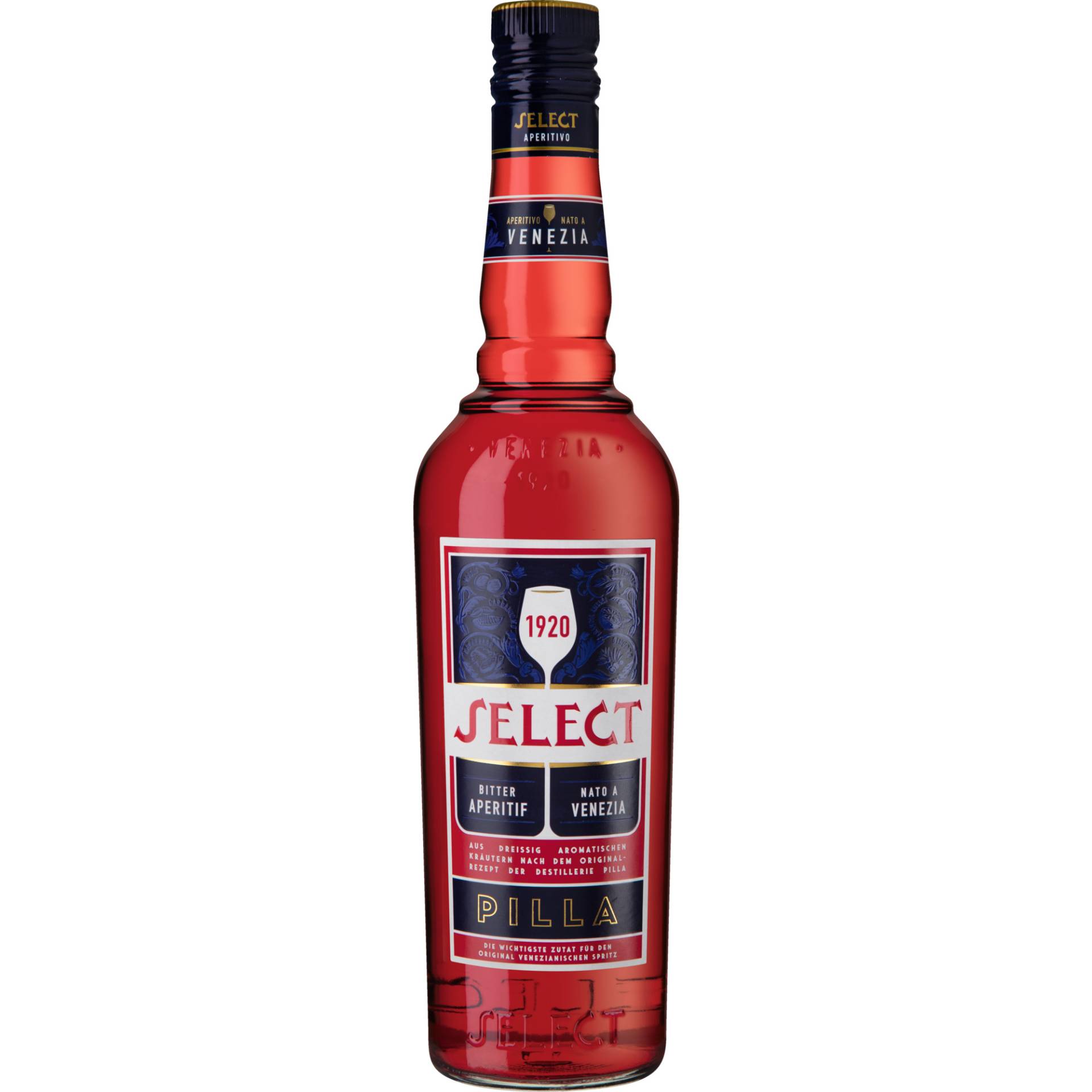 Select Bitter Aperitif, 0,7 L, 17,5 %  Vol., Spirituosen von Montenegro SRL - Via Enrico Fermi, 4 - 40069 Zola Predosa (Bologna) - Italien