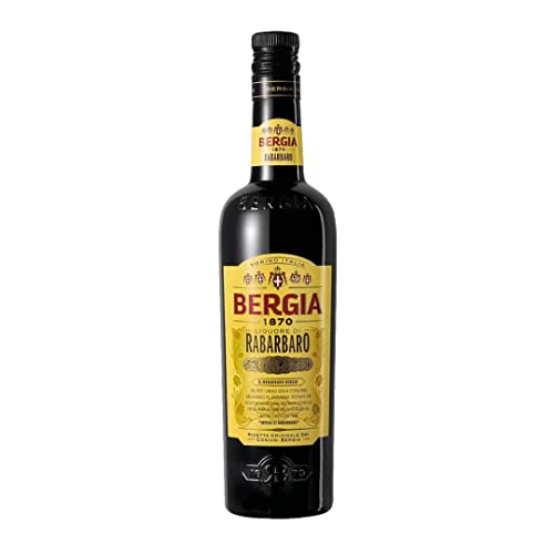 Rabarbaro Bergia 70cl - Ein angenehm bitterer Rhabarberlikör. 16% vol. von Montenegro