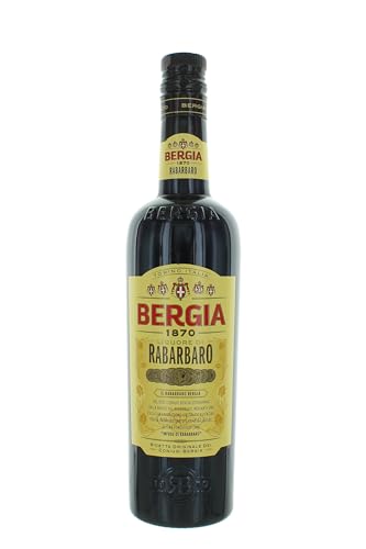 Rabarbaro Bergia 70cl - Ein angenehm bitterer Rhabarberlikör. 16% vol. von Montenegro