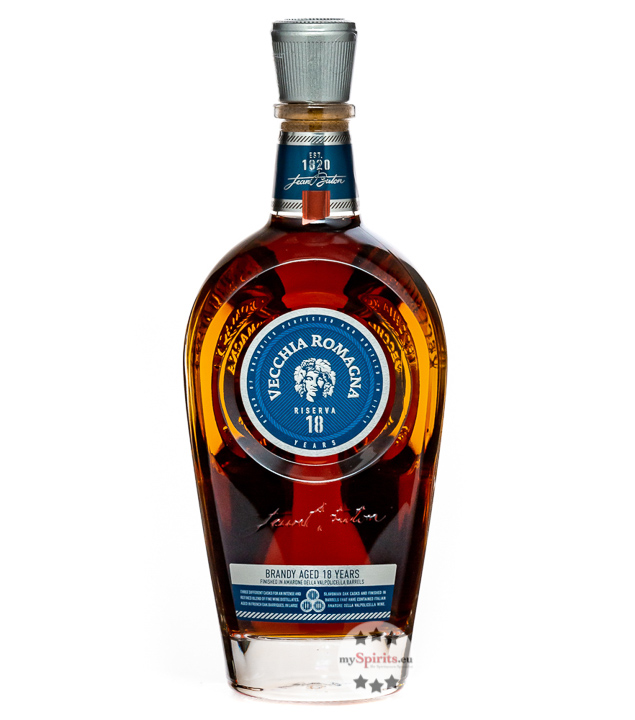 Vecchia Romagna 18 Jahre Brandy (43,8 % Vol., 0,7 Liter) von Montenegro