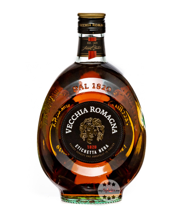 Vecchia Romagna Etichetta Nera Brandy (38 % Vol., 0,7 Liter) von Montenegro