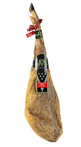 Mit Eicheln gefüttert iberischer Schinken, 50% Iberische Rasse, Monteparra, 7,5 kg. Mit Eicheln gefüttert iberischer Schinken, 50% Iberische Rasse, Monteparra, 7,5 kg. von Monteparra