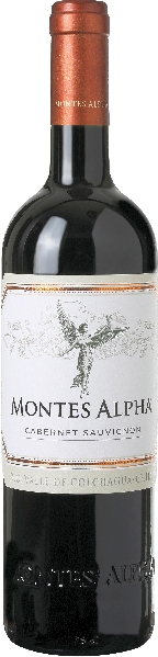 Montes Chile Montes Alpha Cabernet Sauvignon Colchagua Valley Jg. 2021 Cuvee aus 90 Proz. Cabernet Sauvignon, 10 Proz. Merlot von Montes Chile