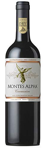 Montes Alpha Carmenère 2021 (1 x 0,75L Flasche) von Montes