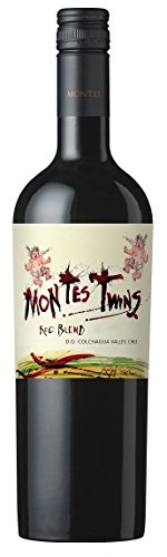 Montes Twins Red Blend trocken 2021 (1 x 0,75L Flasche) von Montes Chile