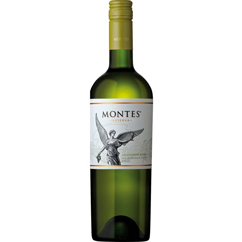 Montes Sauvignon Blanc Reserva, Valle Central, Valle Central, 2023, Weißwein von Montes S.A., Ruta 5 sur Km 149, Chimbarongo, Chile / Wein Wolf GmbH, Königswinterer Straße 552, 53227 Bonn, Deutschland