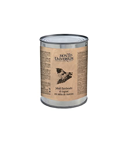 Wildschwein flambé in Cognac mit Walnuss sauce Montes Universales (390g) von Montes Universales