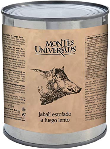 Wildschweinragout Gedünstetes auf kleiner Flamme Montes Universales (880g) von Montes Universales
