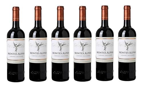 6x 0,75l - 2022er - Montes - Alpha - Cabernet Sauvignon - Valle de Colchagua D.O. - Chile - Rotwein trocken 6x 0,75l - 2022er - Montes - Alpha - Cabernet Sauvignon - Valle de Colchagua D.O. - Chile - Rotwein trocken von Montes Wines