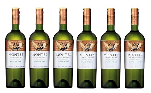 6x 0,75l - Montes - Limited Selection - Sauvignon Blanc - Valle de Leyda D.O. - Chile - Weißwein trocken von Montes