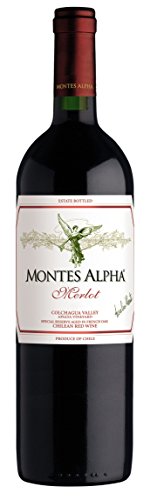 Montes Alpha Merlot 2020 trocken (1 x 0,75L Flasche) von Montes Chile