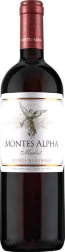 Montes Alpha Merlot 2020 trocken (1 x 0,75L Flasche) von Montes