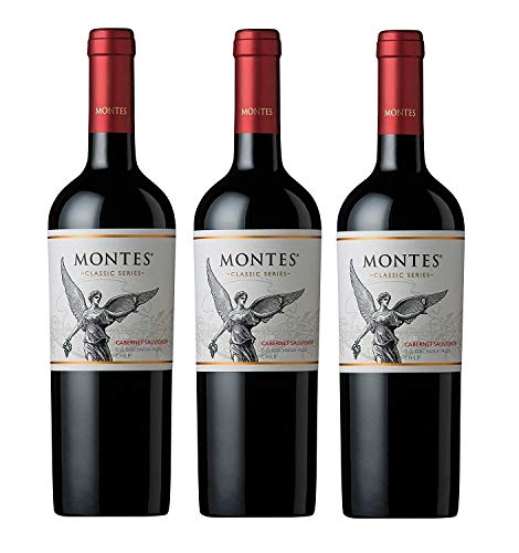 Montes Cabernet Sauvignon Reserva , 3er Pack (3 x 0.75 l) von Montes