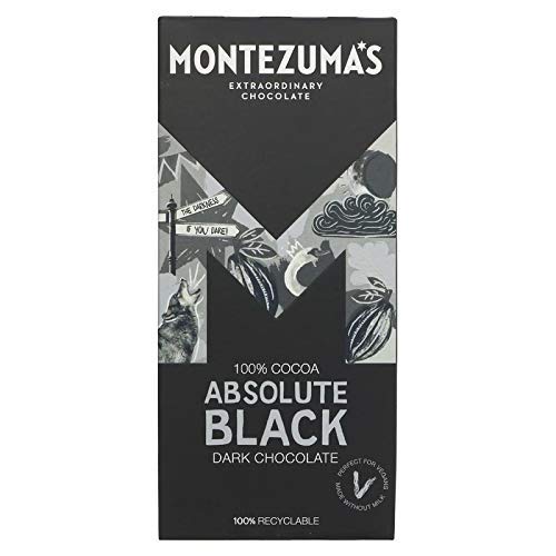 Montezuma's | Absolute Black 100% Cocoa Bar | 2 x 100g von Montezuma's
