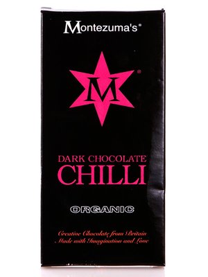 Montezuma's Organic Dark Chocolate Chilli 100G von Montezuma's