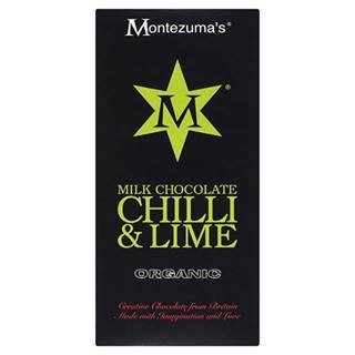 Montezuma's Organic Milk Chocolate Chilli & Lime 100G von Montezuma's