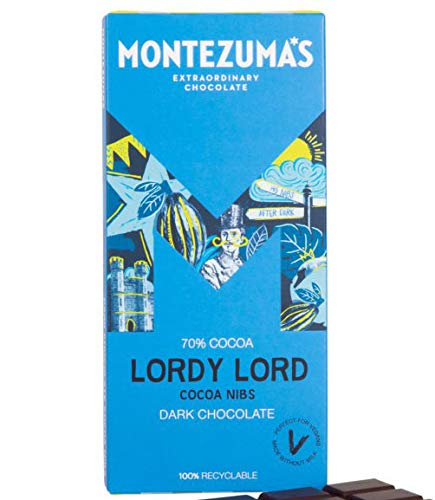 Montezuma's Lordy Lord - Dunkle Schokolade mit Kakao-Spitzen, 4 x 90 g Montezuma's Lordy Lord - Dunkle Schokolade mit Kakao-Spitzen, 4 x 90 g von Montezuma