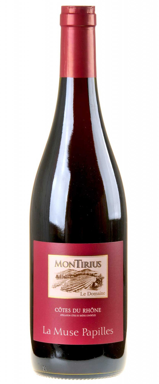 Montirius La Muse Papilles Côtes du Rhône Rouge Bio 2019 von Montirius