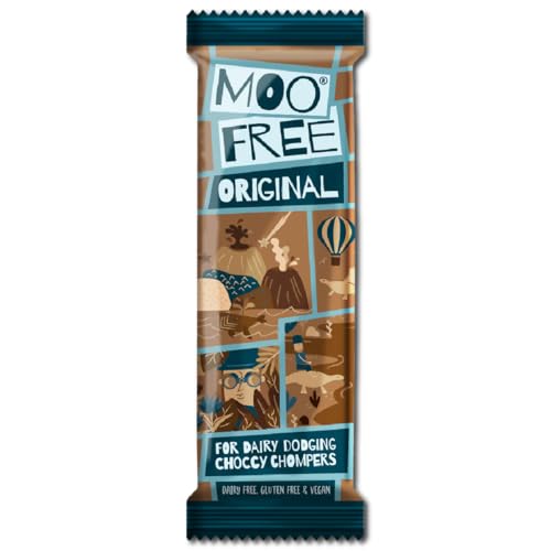 Moo Free Natural Original Milk Chocolate Dairy Free & Vegan Mini Bar 20g Moo Free Natural Original Milk Chocolate Dairy Free & Vegan Mini Bar 20g von Moo Free