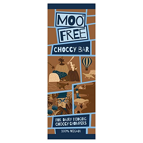 Moo Free Natural Original Milk Chocolate Dairy Free & Vegan Mini Bar 20g von Moo Free