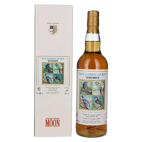 Moon Import Reserve REMEMBER Rum Dominican Rep. Patent and Pot Still 2022 45% Vol. 0,7l in Geschenkbox von Moon Import