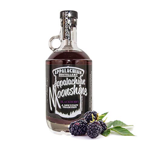 Appalachian Moonshine - Blackberry. 20% Vol. Echter handgefertigter Moonshine Whisky aus West Virginia - USA. Appalachian Moonshine - Blackberry. 20% Vol. Echter handgefertigter Moonshine Whisky aus West Virginia - USA. von Moonshine & More