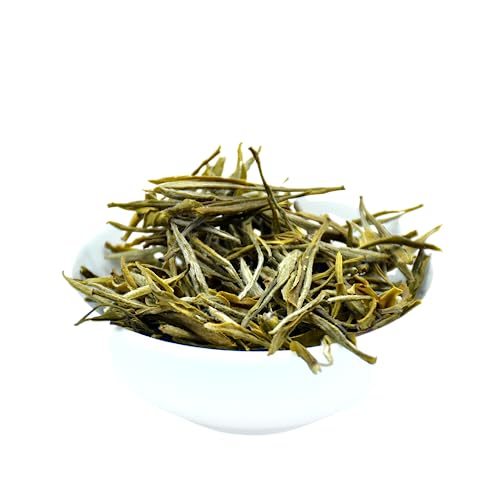 Huoshan Huang Ya Gelber Tee - Lose getrocknete Blätter - Höchste Qualität Chinesischer Gelber Tee - Wellness Aufgüsse (50 gr) von Moontea