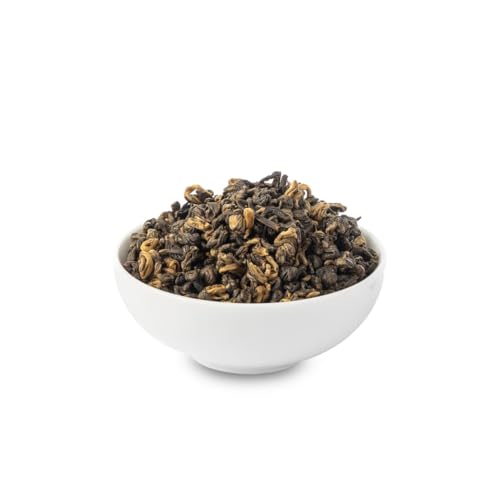 Red Snail Black Tea - Feiner chinesischer loser Blatt-Tee, der sich sowohl für westliche als auch für orientalische Aufgüsse eignet. (100 g) von Moontea
