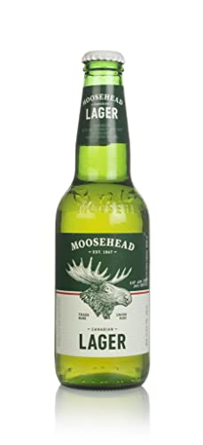6 x Moosehead Lager Bier in 0,350 Ltr. Flasche aus Kanada von Moosehead Beer