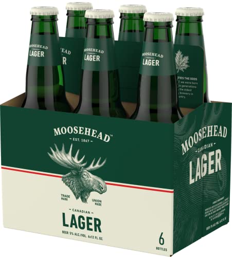 Moosehead Lager Bier, 6 Flaschen von Moosehead
