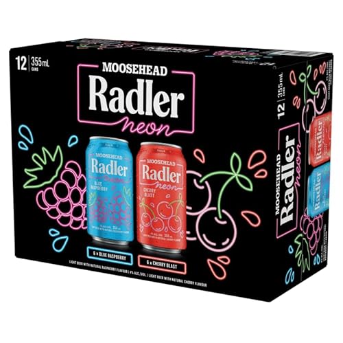 Moosehead Radler Neon Blue Raspberry & Cherry Blast 12x355ml Dosen original aus Kanada Moosehead Radler Neon Blue Raspberry & Cherry Blast 12x355ml Dosen original aus Kanada von Moosehead