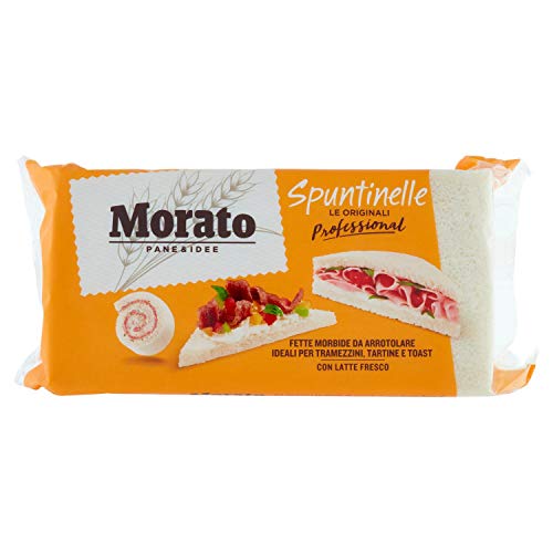 Morato Spuntinelle für Tramezzini / Tramezzini Brot 700 gr. von Morato Pane