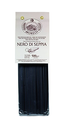 Antico Pastificio Toscano MORELLI - Spaghetti with squid ink (500 gr) Antico Pastificio Toscano MORELLI - Spaghetti with squid ink (500 gr) von MORELLI