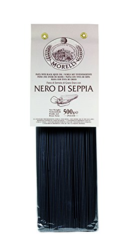 Antico Pastificio Toscano MORELLI - Spaghetti with squid ink (500 gr) von Morelli 1849