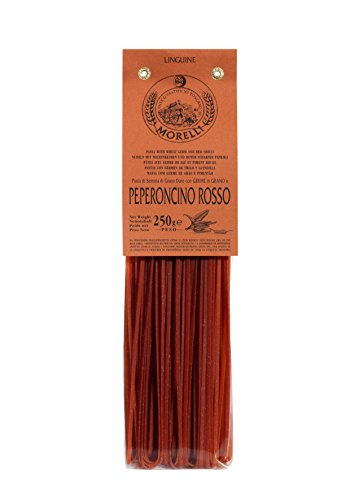 Linguine Peperoncino Rosso / scharfe Nudeln Morelli 250 gr. von MORELLI