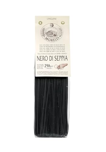 Morelli Linguine al Nero di Seppia / Tintenfischtinte 250 gr. von MORELLI
