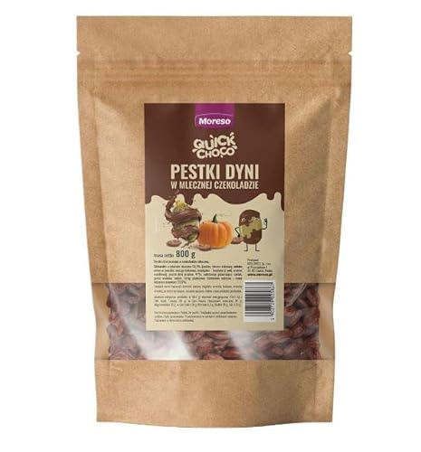 Kürbiskerne in Milchschokolade gesalzen 800g Moreso Kürbiskerne in Milchschokolade gesalzen 800g Moreso von Moreso