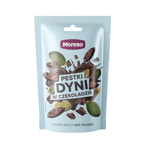 Kürbiskerne in dunkler Schokolade 70g Moreso Kürbiskerne in dunkler Schokolade 70g Moreso von Moreso