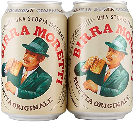 24x Birra Moretti ricetta originale 100% Italienisches Bier 33 cl 4.6% Vol von Moretti