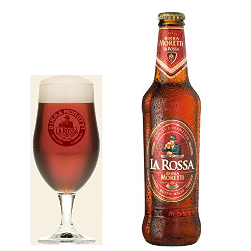 Moretti La Rossa Bier 24 x 33 cl von Birra Moretti