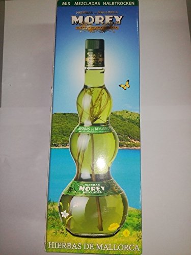 Liköre Hierbas Morey halbtrocken Kräuterlikör,28% vol 50cl von Axppin