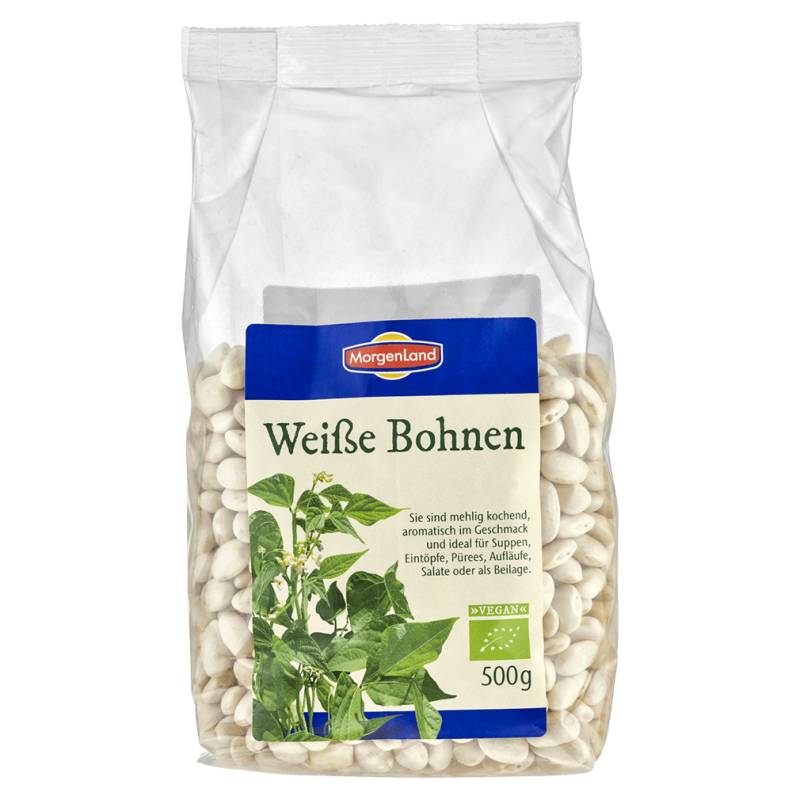 Bio Weiße Bohnen von MorgenLand