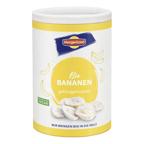 MorgenLand Gefriergetrocknet, Bananenscheiben, 45g MorgenLand Gefriergetrocknet, Bananenscheiben, 45g von MorgenLand