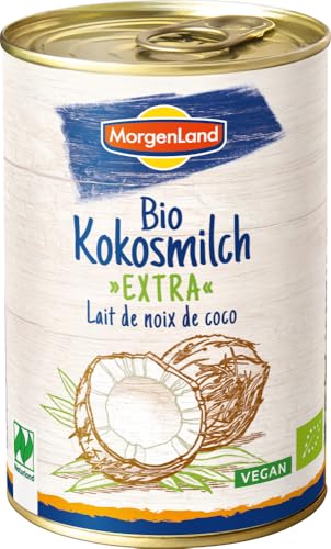 Bio Kokosmilch extra 18 x 400 ml Bio Kokosmilch extra 18 x 400 ml von Morgenland