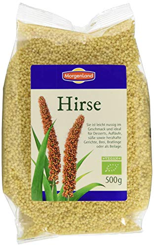 MorgenLand Bio Hirse , 3er Pack (3 x 500 g) von Morgenland